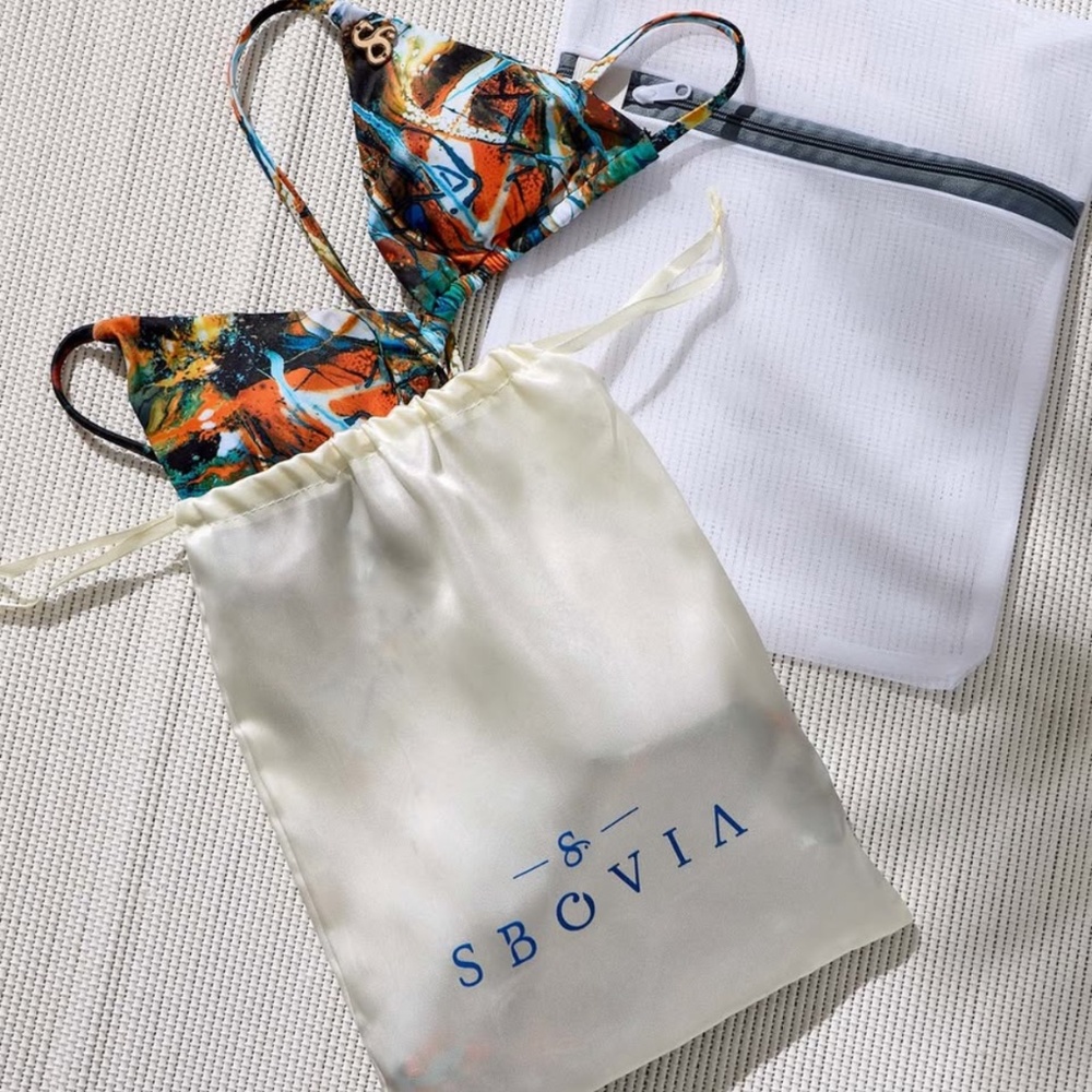 NEW SBOVIA Macedonian Matsa Canvas Art Bikini Set | NWT - Picture 6 of 9